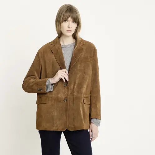 DIXIE - Blazer 100% Cuero Mujer