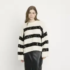 DIXIE - Sweater Rayas Mujer