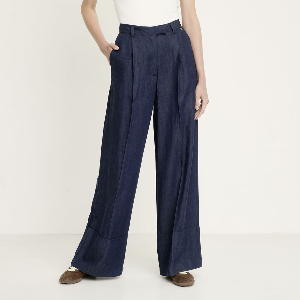 DIXIE - Pantalón Rayas Laterales Mujer Dixie