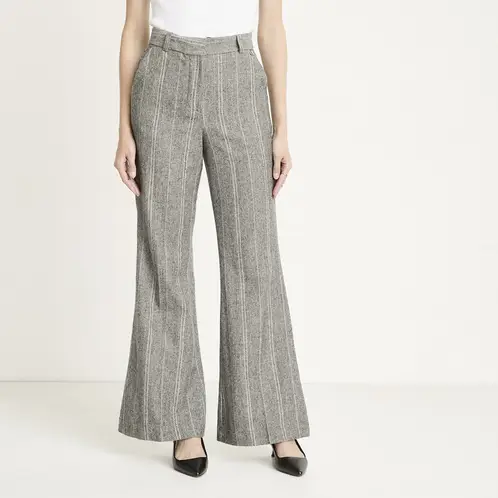 DIXIE - Pantalon Rayas Algodón Mujer