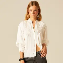 NICOLI - Blusa Sedilla Jaretas Mujer