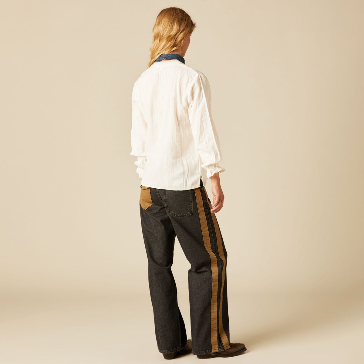 NICOLI - Blusa Jaretas Mujer Nicoli