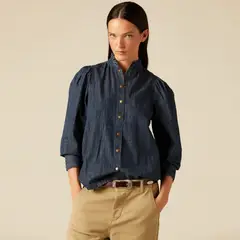 NICOLI - Blusa Vaquera Mujer