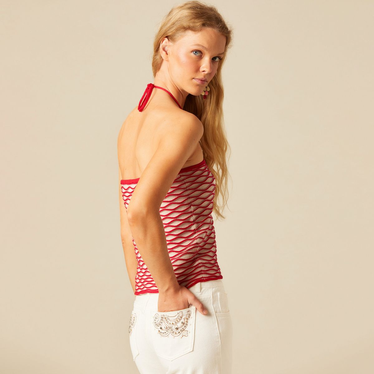 NICOLI - Top Halter Mujer Nicoli