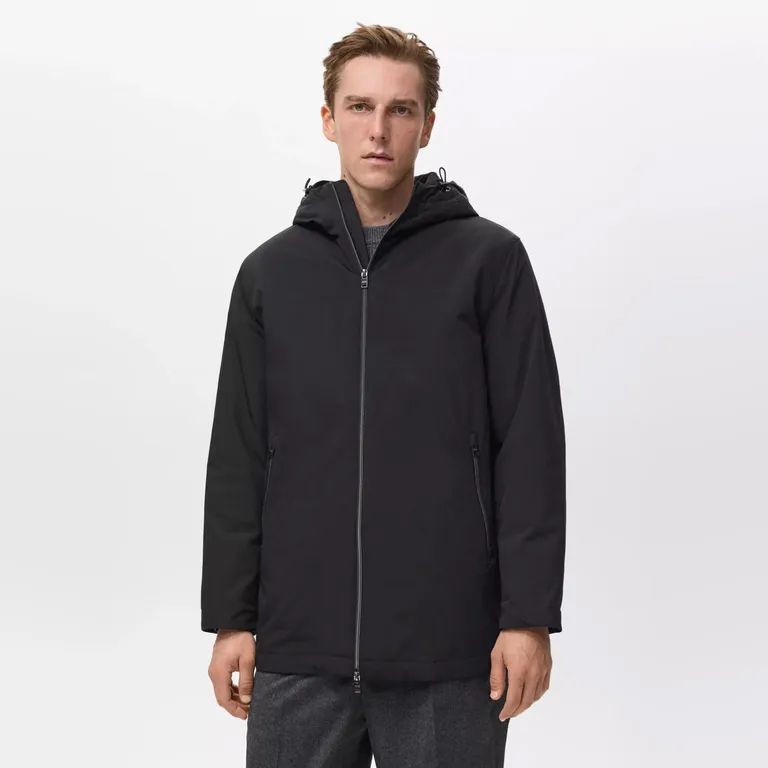 Parka Capucha Water Repellent Hombre