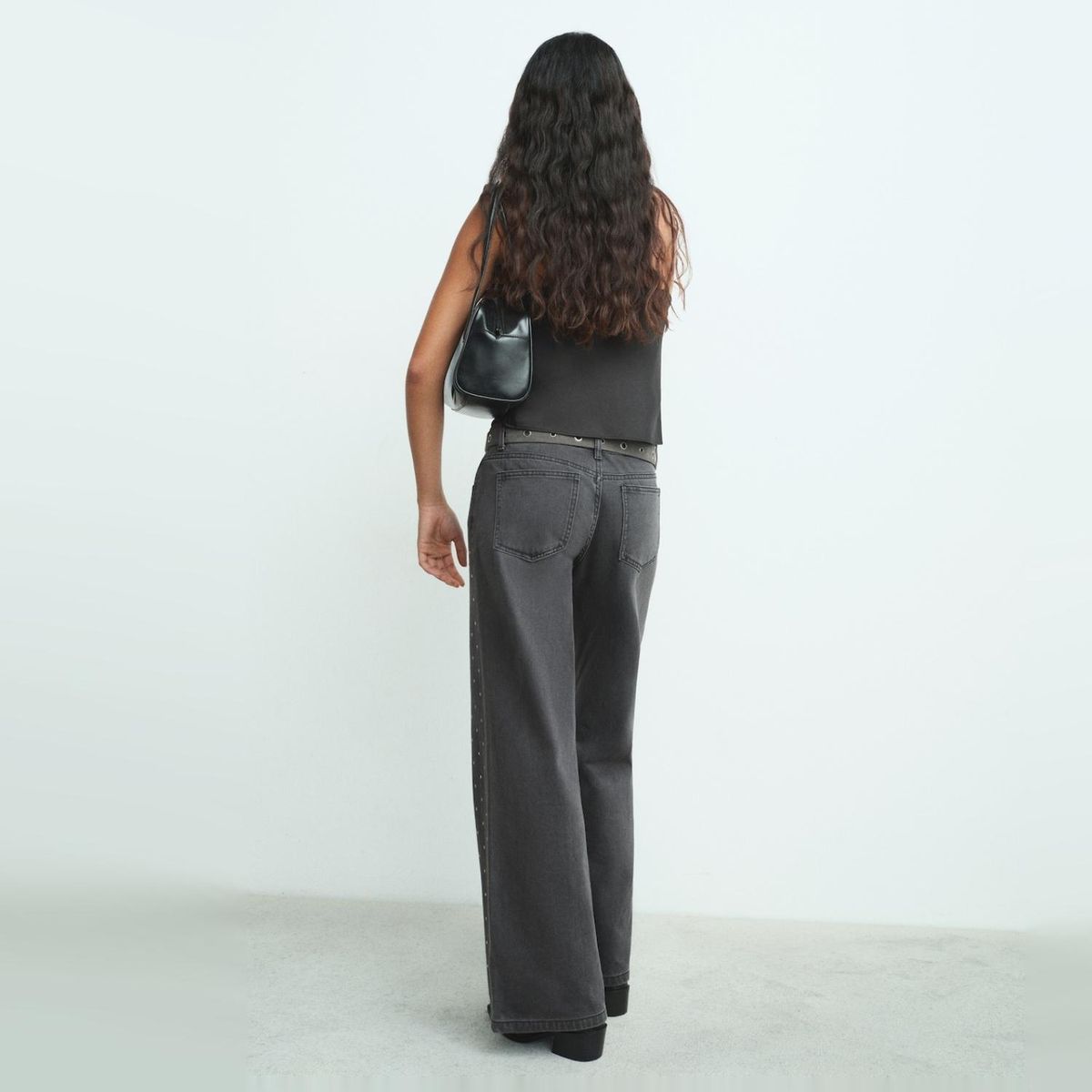 MANGO TEEN - Jeans Strass Cristales Mujer Mango Teen