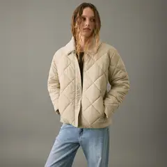 MANGO TEEN - Chaqueta Acolchada Bolsillos Mujer