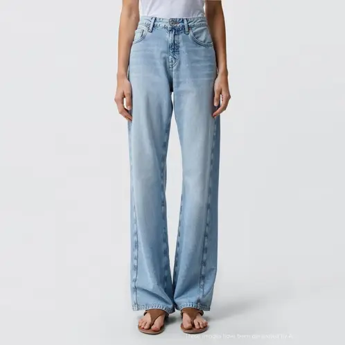 MANGO TEEN - Jeans Wide Leg Mujer