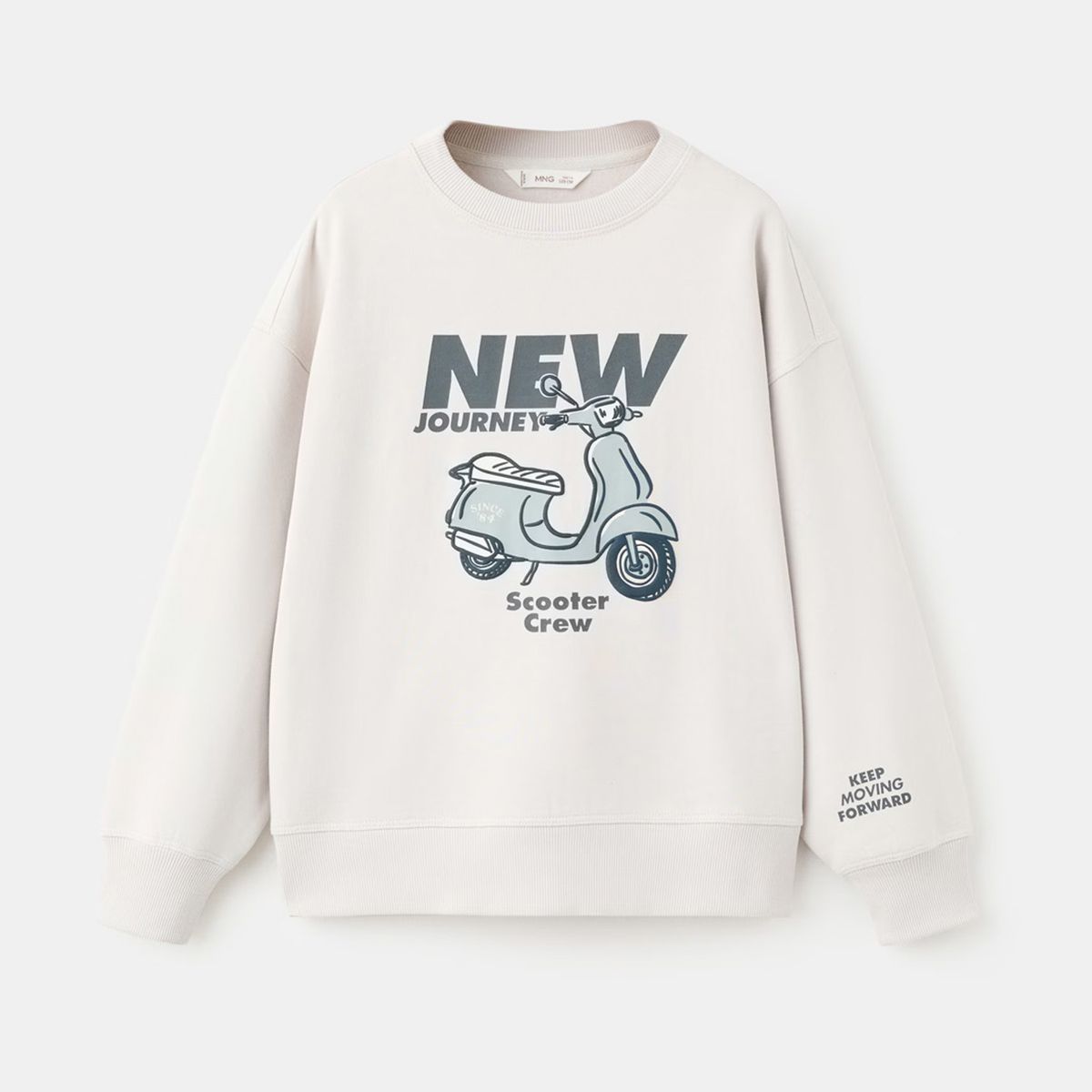 MANGO KIDS - Polerón Algodón Estampada Niño Mango Kids