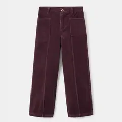 MANGO KIDS - Pantalón Pana Straight Fit Niña