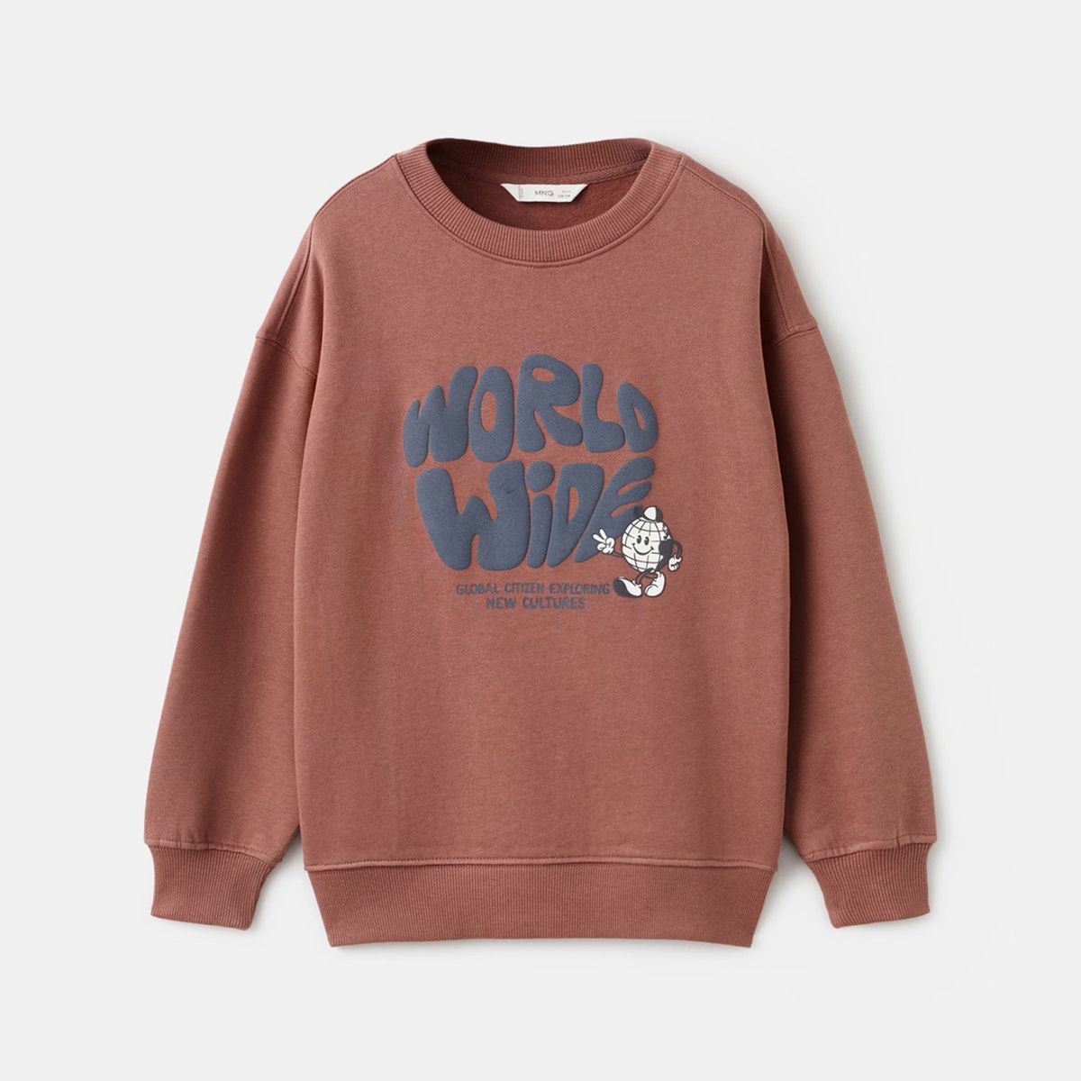 MANGO KIDS - Polerón Algodón Estampada Niño Mango Kids