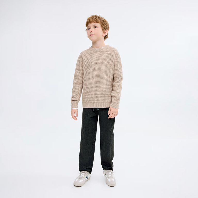 MANGO KIDS Pantalón Recto Espiga Niño