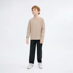 MANGO KIDS - Pantalón Recto Espiga Niño