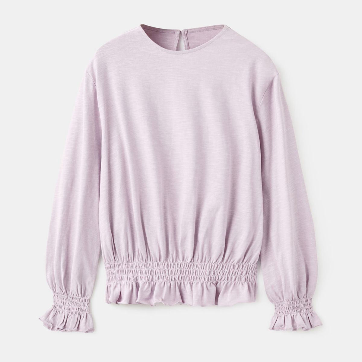 MANGO KIDS - Polera Detalles Fruncidos Niña Mango Kids