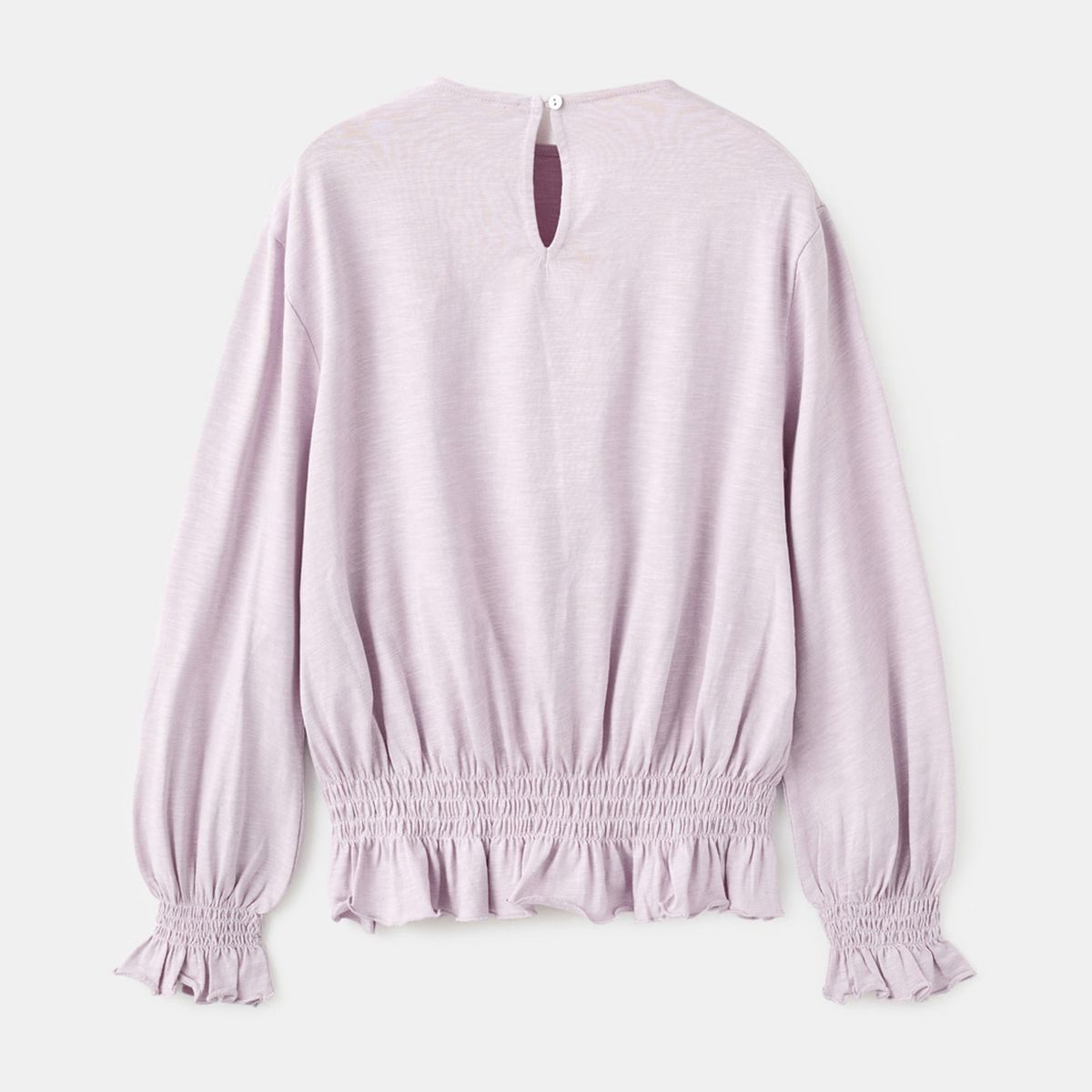 MANGO KIDS - Polera Detalles Fruncidos Niña Mango Kids