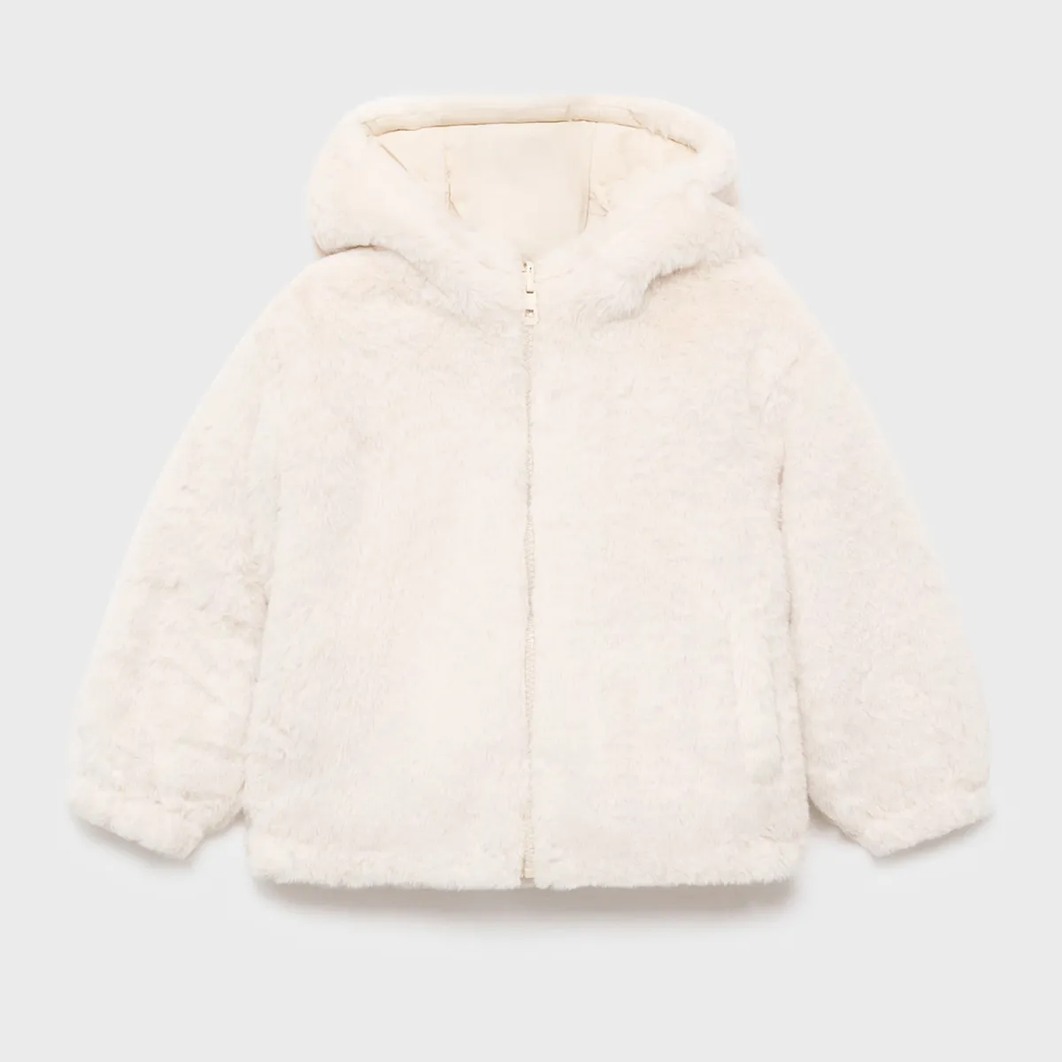 MANGO KIDS - Abrigo Reversible Pelo Bebé Niña Mango Kids