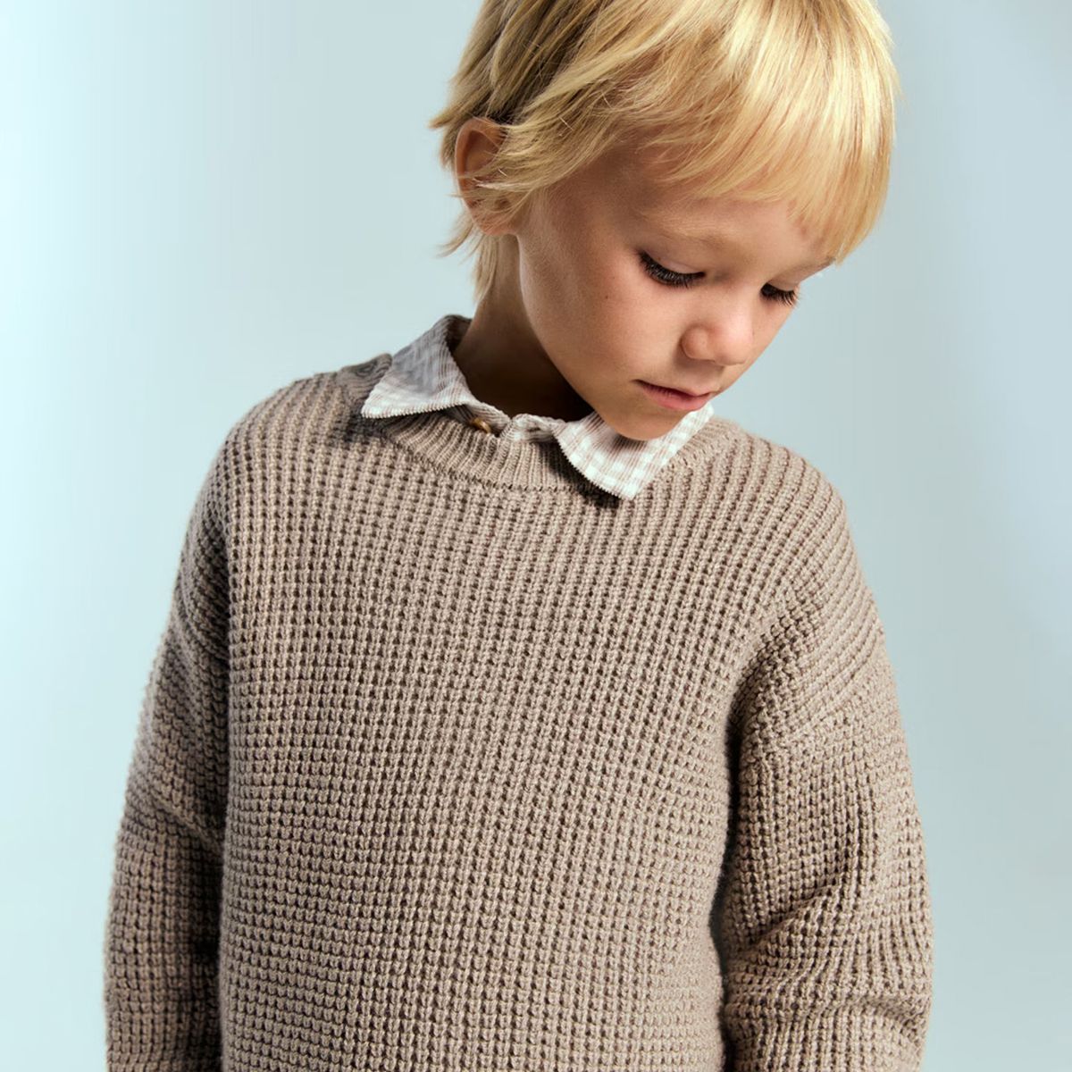MANGO KIDS - Sweater Punto Algodón Bebé Niño Mango Kids