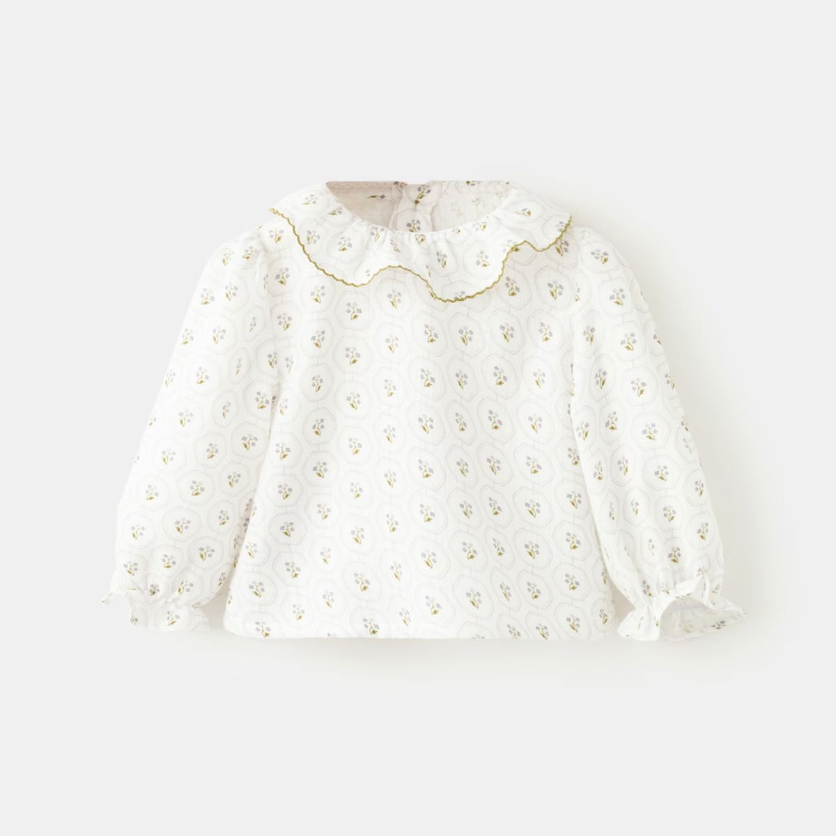 MANGO KIDS - Blusa Algodón Estampada Unisex Bebé Mango Kids