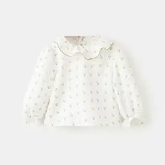 MANGO KIDS - Blusa Algodón Estampada Unisex Bebé