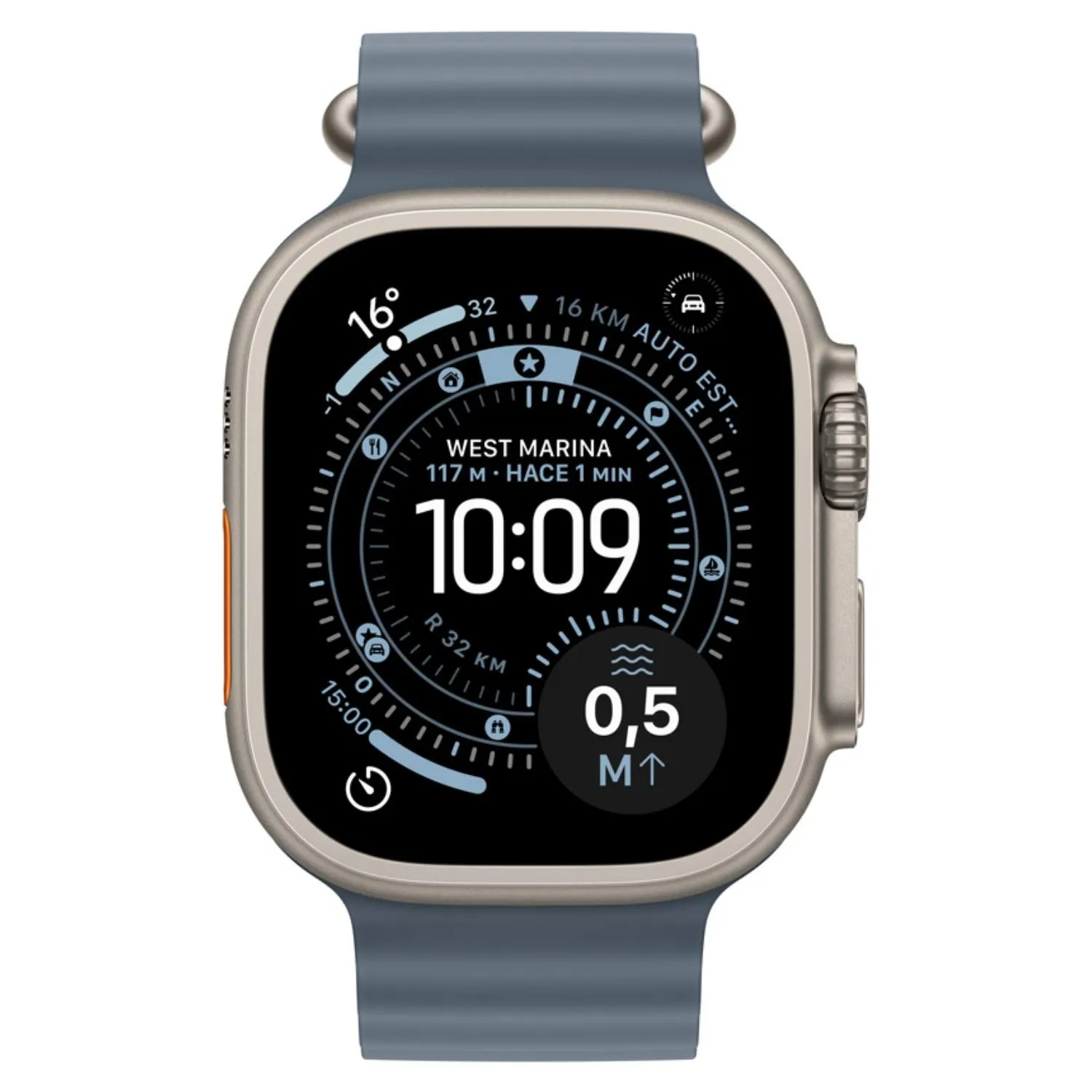 APPLE Apple Watch Ultra 3 (49mm, GPS + Cellular, Titanio