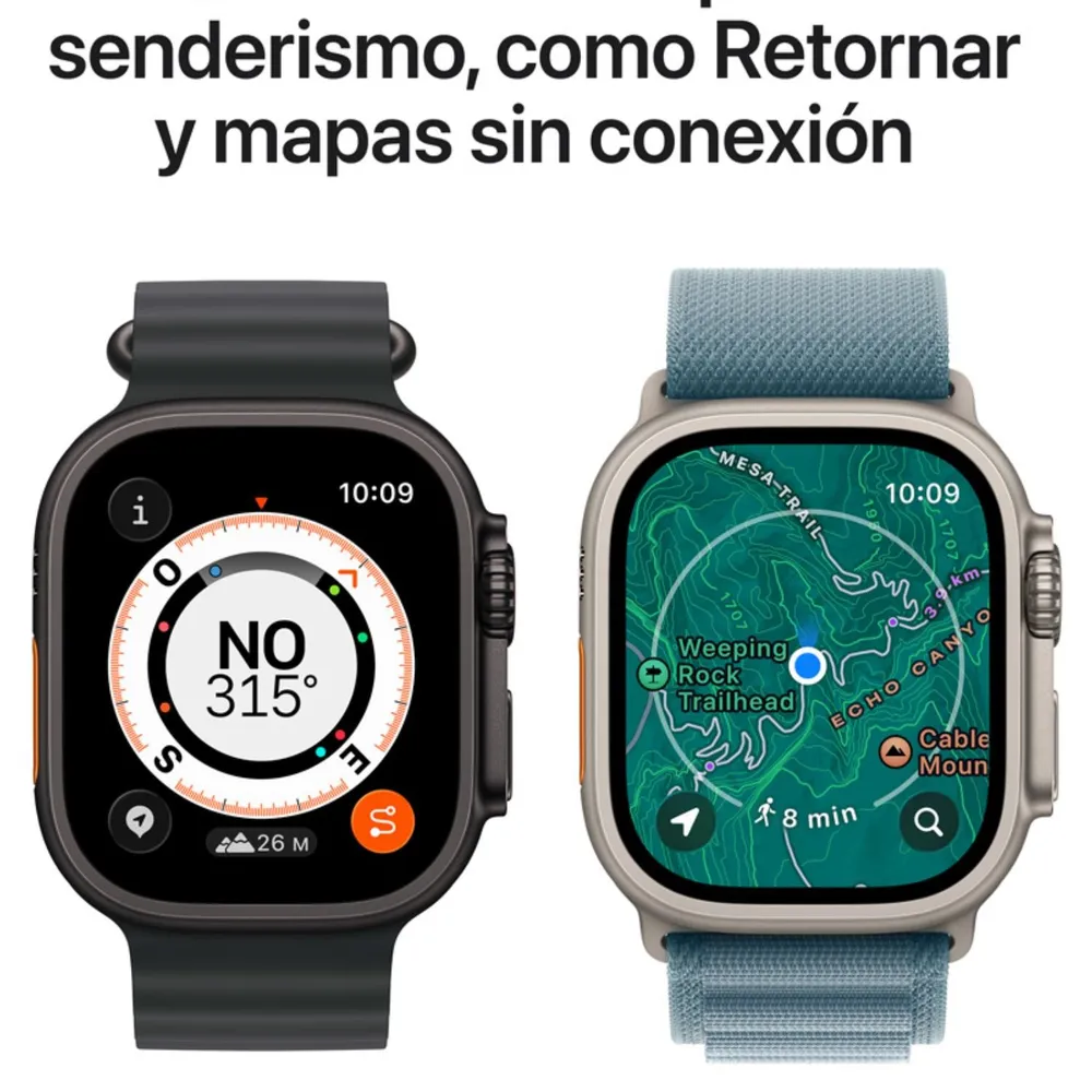 Apple Watch Ultra 3 49mm Titanio Natural, foto 5