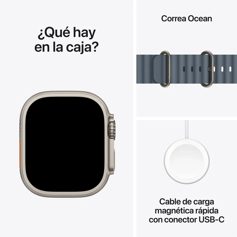 Apple Watch Ultra 3 49mm Titanio Natural, foto 7