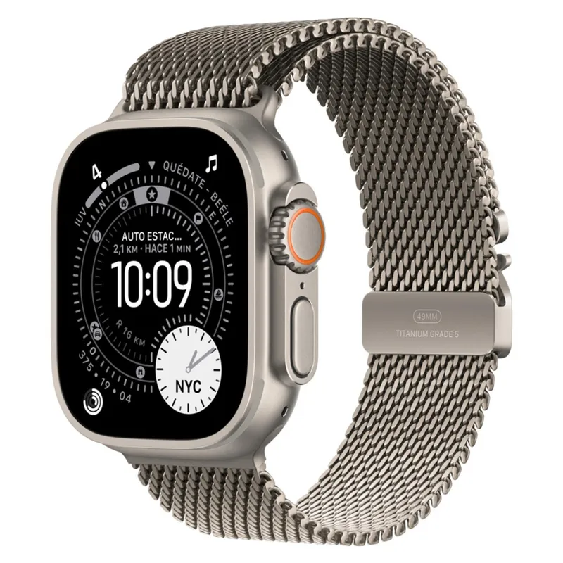APPLE - Apple Watch Ultra 3 (Gps+Cellular)-Titanio 49mm - Correa Loop Mil - Talla M