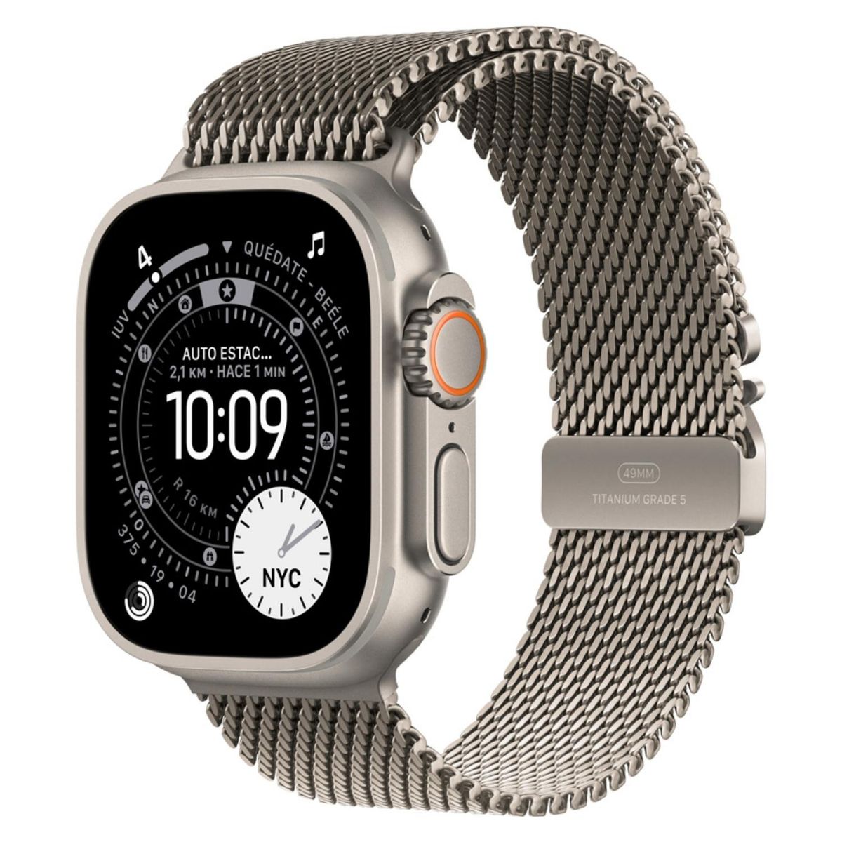 APPLE - Apple Watch Ultra 3 (Gps+Cellular)-Titanio 49mm - Correa Loop Mil - Talla L