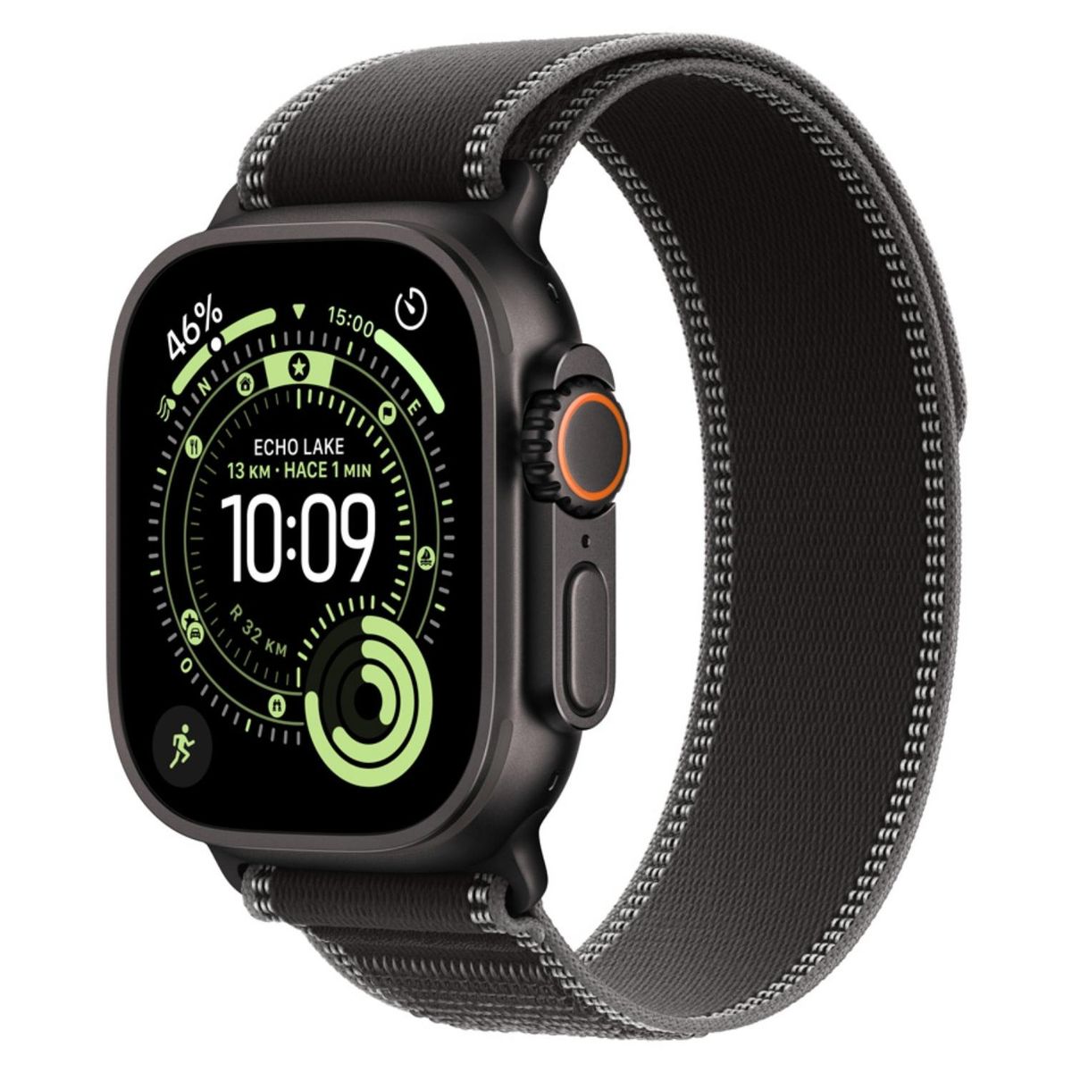 APPLE - Apple Watch Ultra 3 (Gps+Cellular)-Titanio 49mm - Correa Loop Trail - Talla L