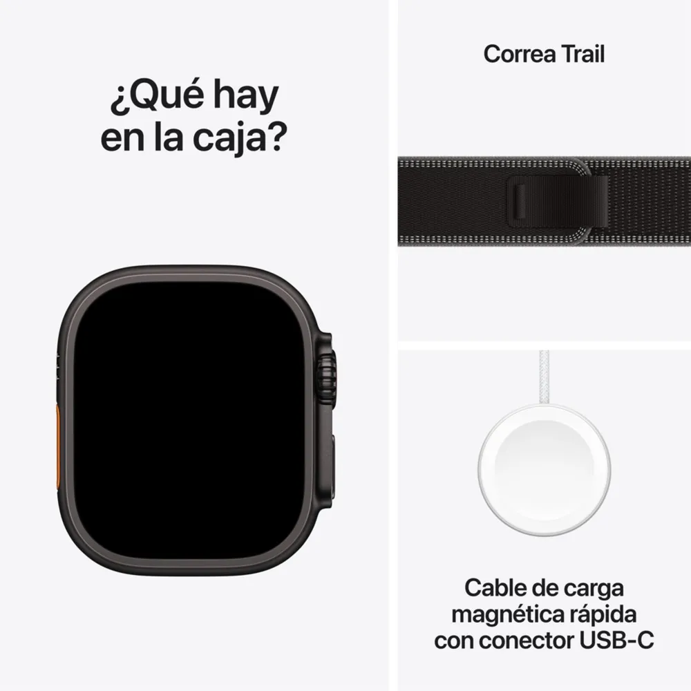 Apple Watch Ultra 3 49mm Titanio Negro, foto 7