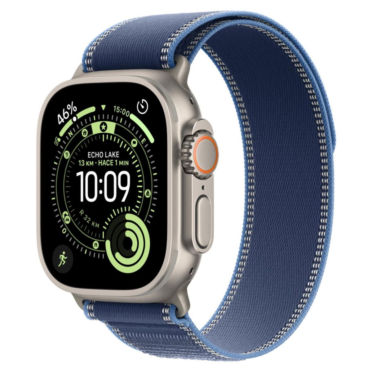 APPLE - Apple Watch Ultra 3 (Gps+Cellular)-Titanio 49mm - Correa Loop Trail - Talla L
