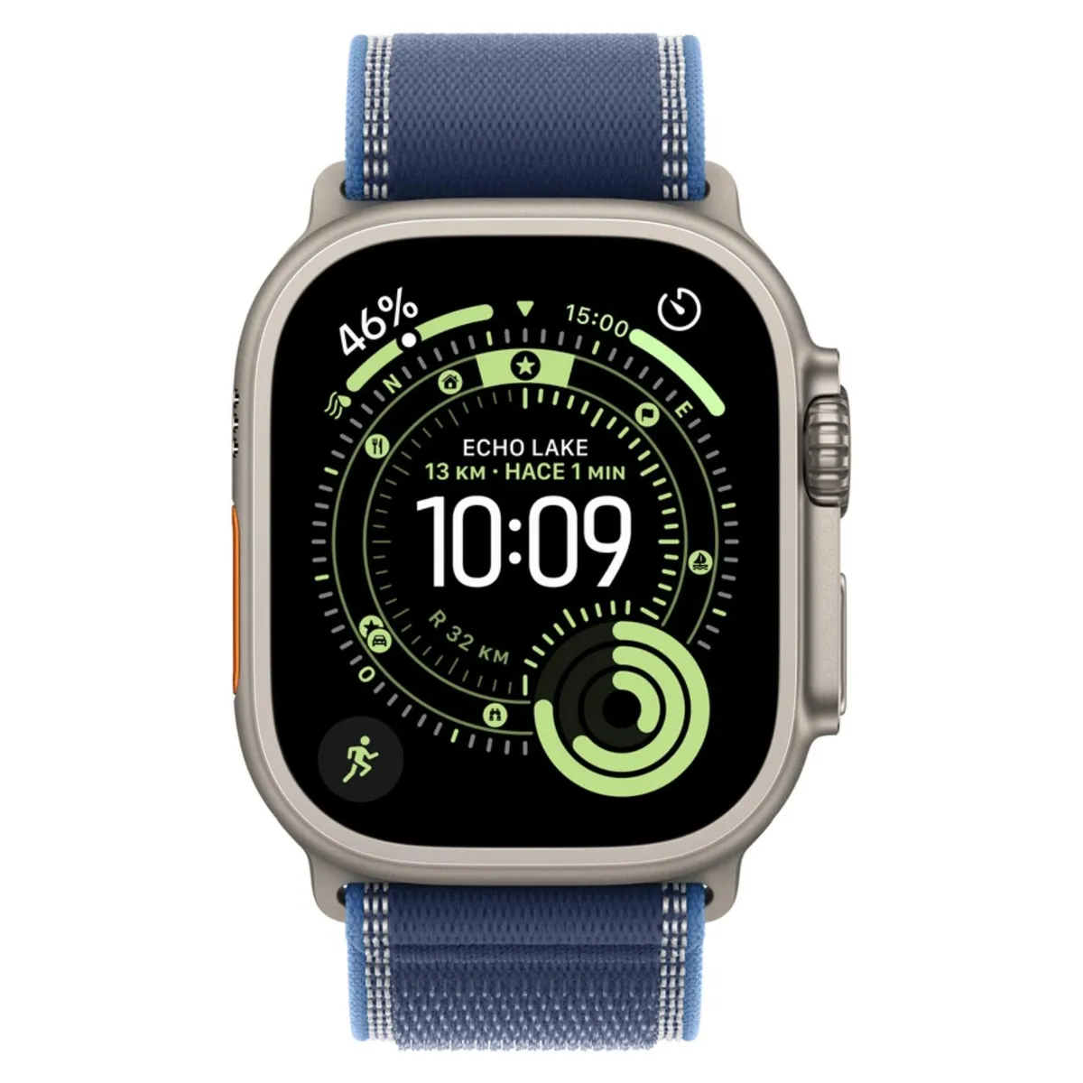 APPLE - Apple Watch Ultra 3 (Gps+Cellular)-Titanio 49mm - Correa Loop Trail - Talla L