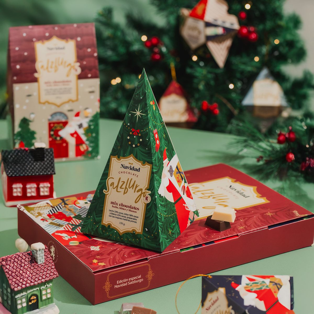 SALZBURGO - Pino Mix Chocolate 150G Navidad Salzburgo