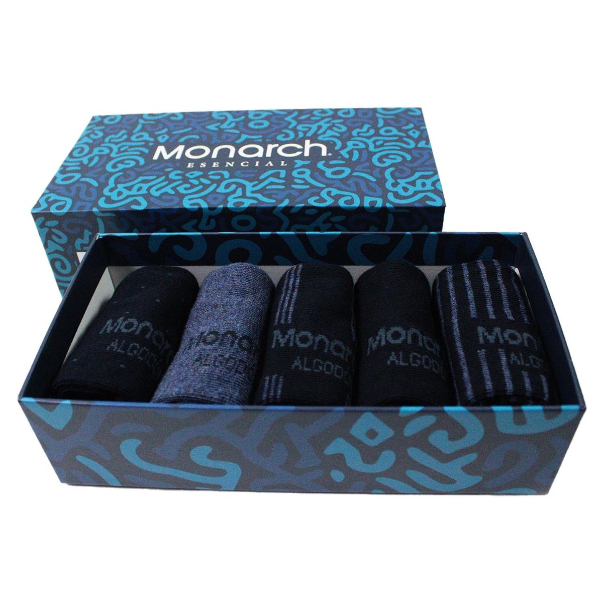 MONARCH - Pack 5 Calcetines Hombre Monarch