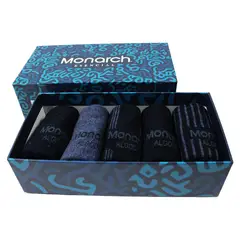 MONARCH - Pack 5 Calcetines Hombre