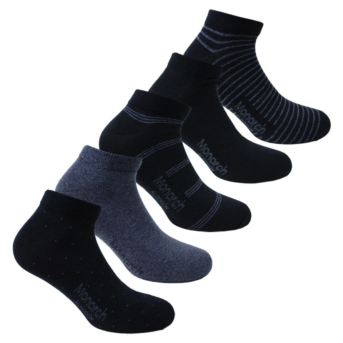 MONARCH - Pack 5 Calcetines Hombre Monarch