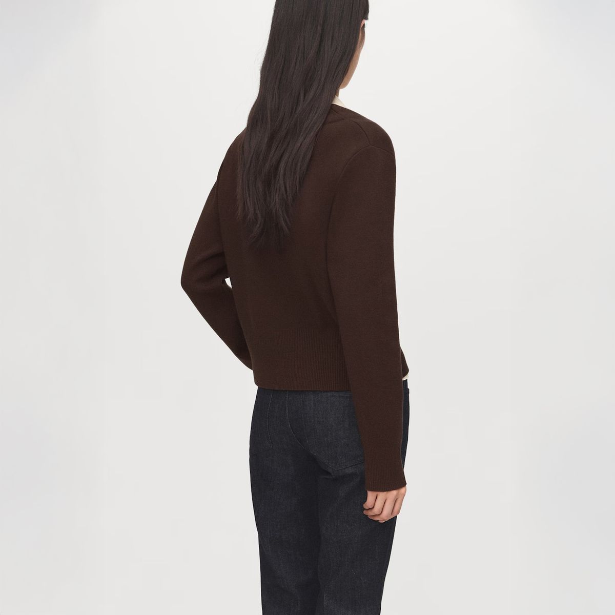 MANGO - Chaleco Cruzado Botón Joya Mujer Mango