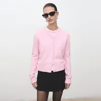 Cárdigan Punto Botones Mujer