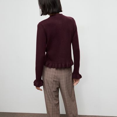 Imagen 2 del producto Chaleco Punto Volantes Mujer