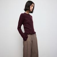 Chaleco Punto Volantes Mujer