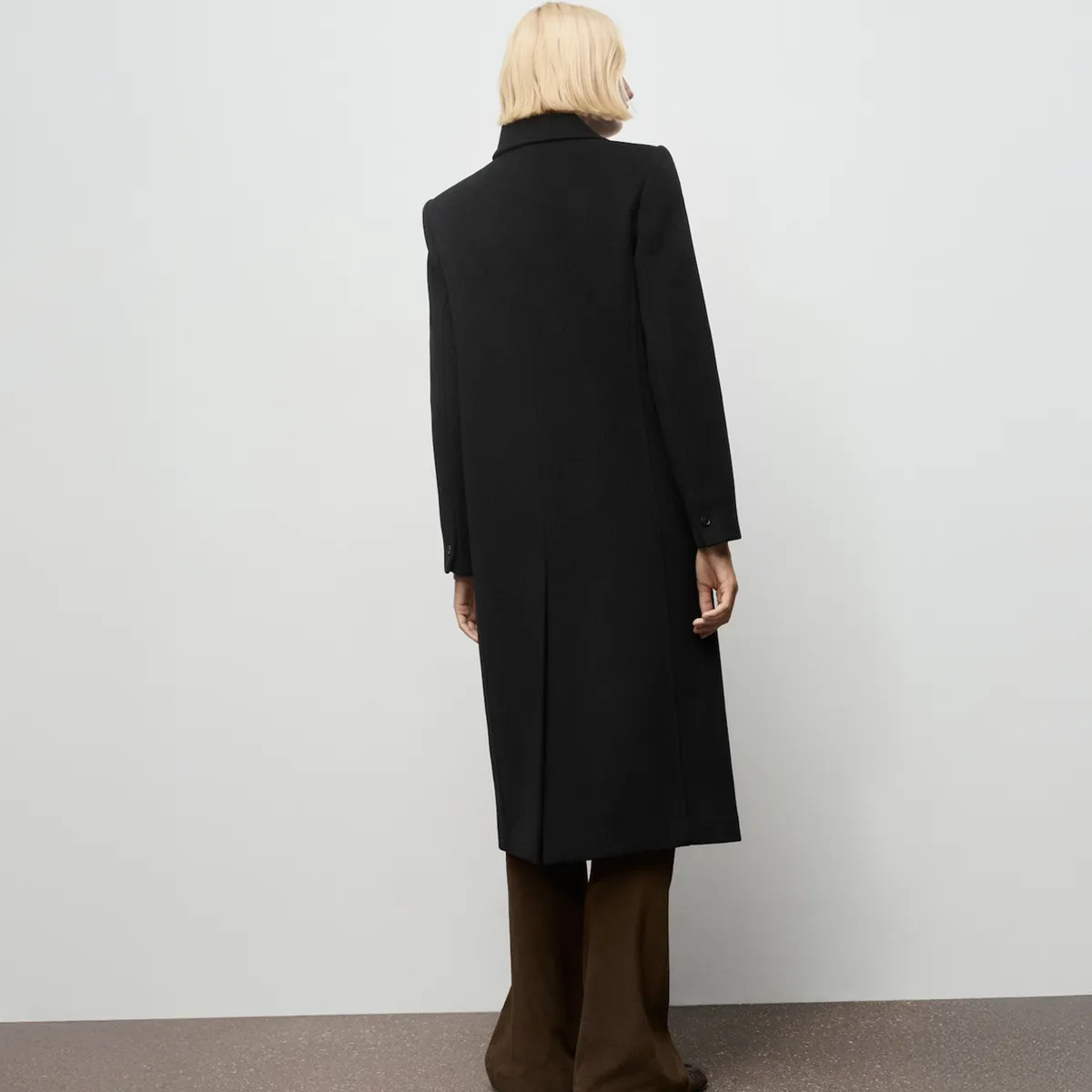 MANGO - Abrigo Lana Mujer Mango