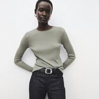 Polera Manga Larga Canalé Mujer