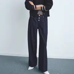 MANGO - Jeans Straight Tiro Bajo Mujer