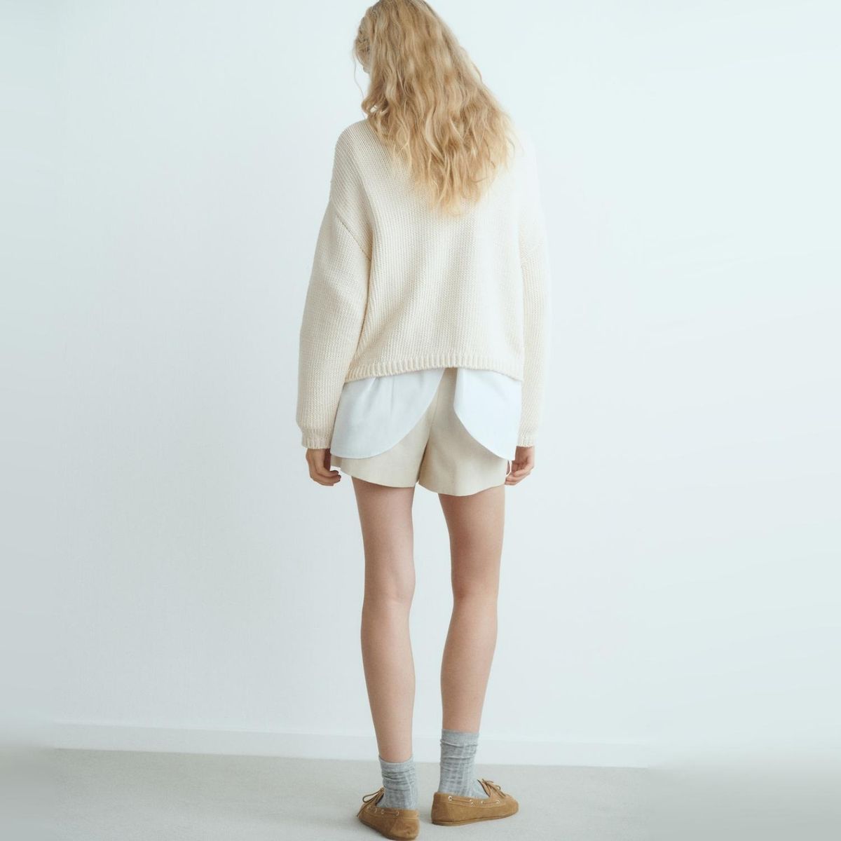 MANGO - Sweater Oversize Trenzado Mujer Mango