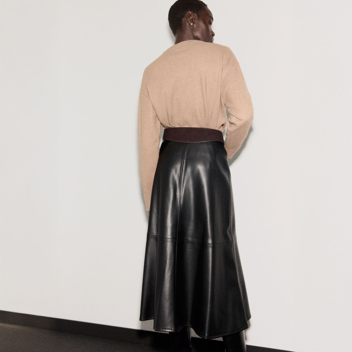 MANGO - Sweater Punto Cuello Redondo Mujer Mango