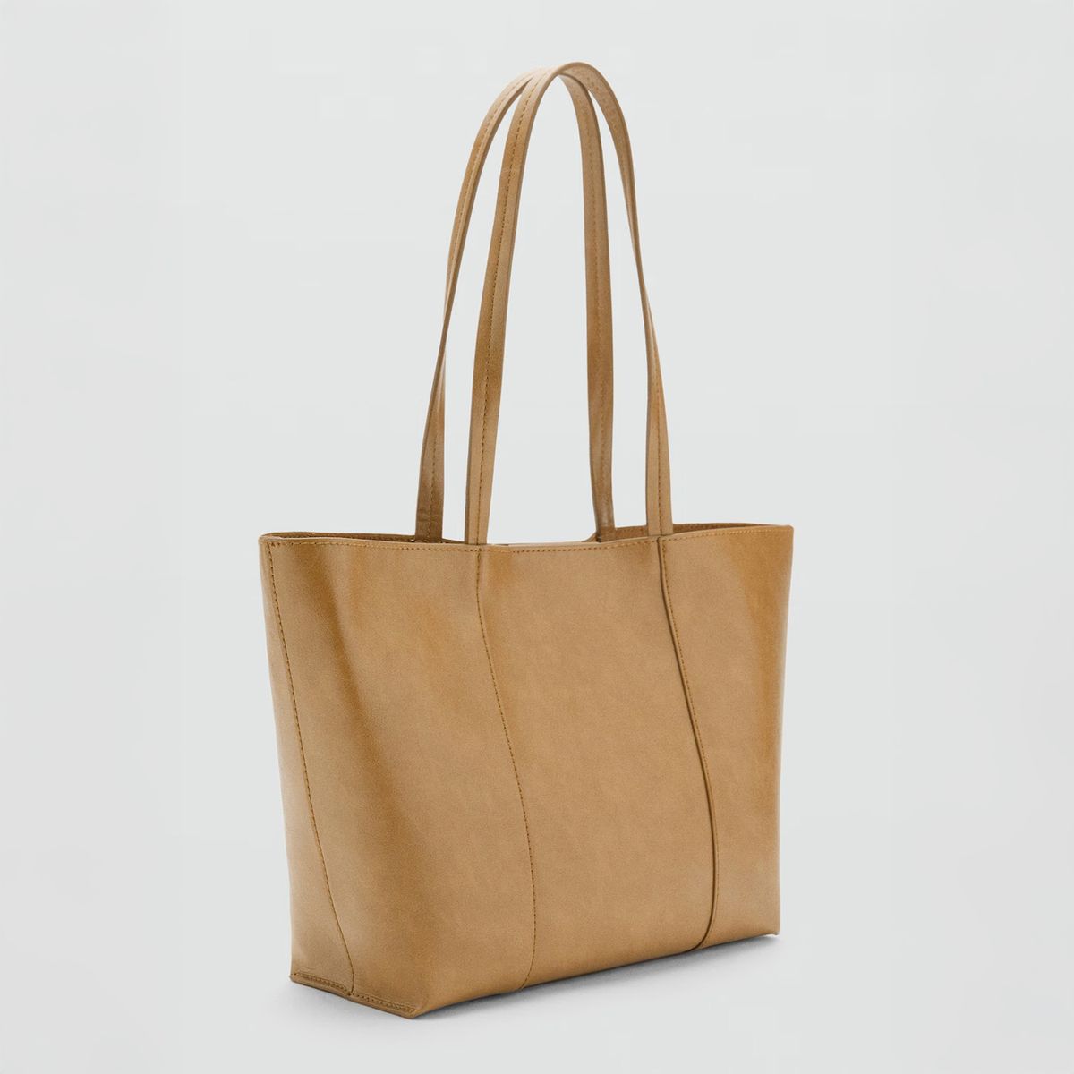 MANGO - Bolso Shopper Mediano Mujer Mango