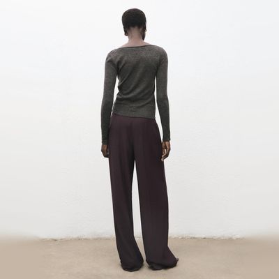 Imagen 2 del producto Polera Cuello Escotado Puntilla Mujer