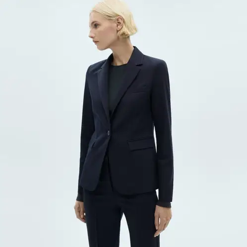 MANGO - Blazer Traje Entallada Mujer