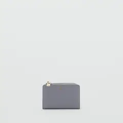 MANGO - Billetera Efecto Safiano Solapa Mujer