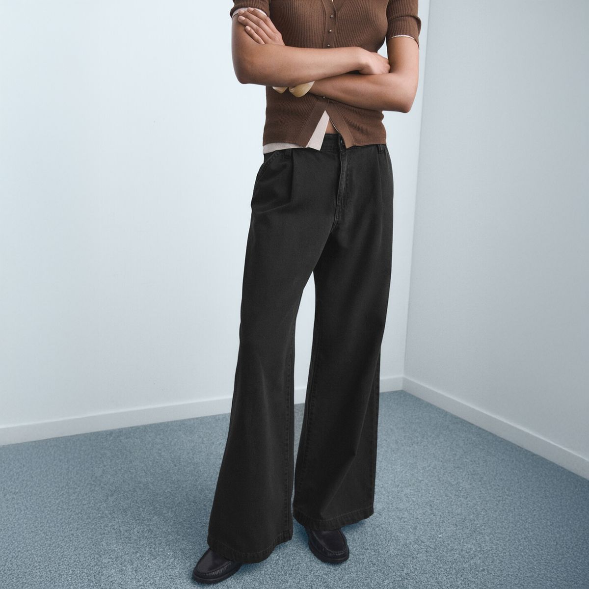 MANGO - Jeans Wide Leg Mujer Mango